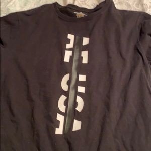 Black American eagle t shirt